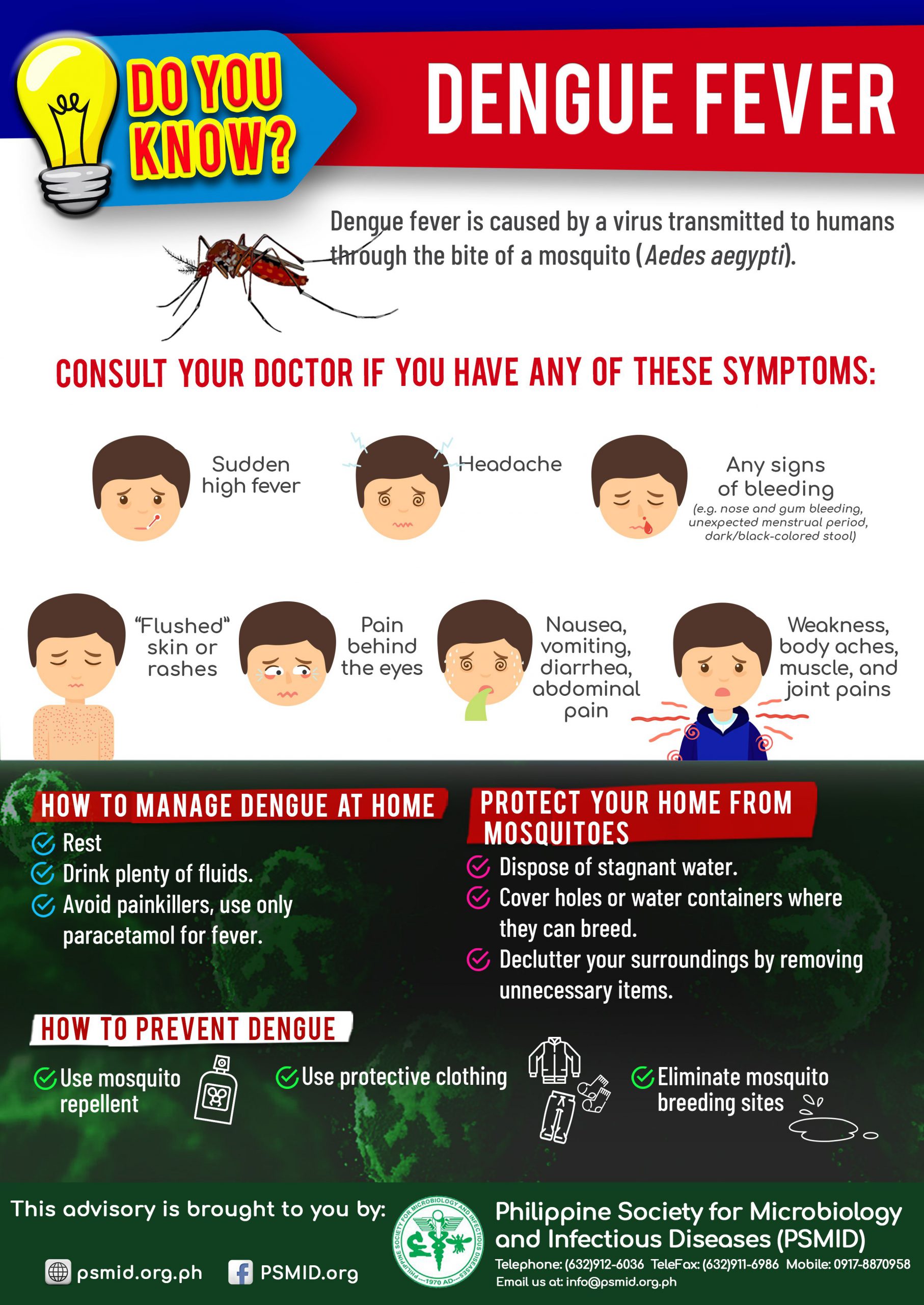 presentation in dengue